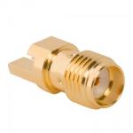 RF Connector SMA PCB End Launch Jk 50 Ohm High Freq (Jack, Female) 